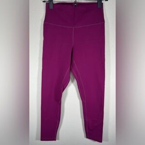 NVGTN Women’s Medium Hot Pink Signature Compression Leggings Yoga Running